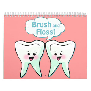 Calendário Higienista dental do dentista