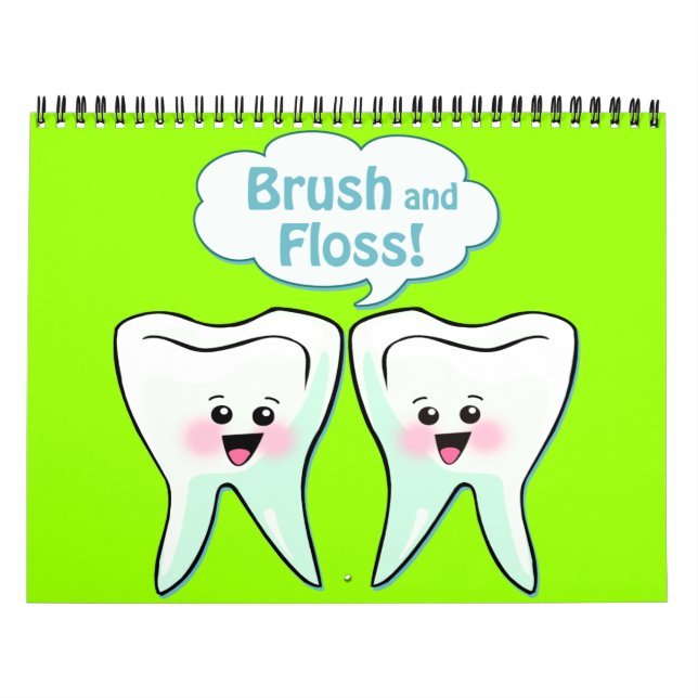 Calendário Higienista Dental Engraçado (Capa)
