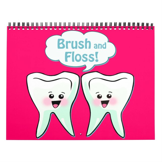 Calendário Higienista Dental Engraçado (Capa)