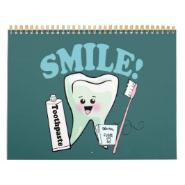 Calendário Higienista Dental Engraçado