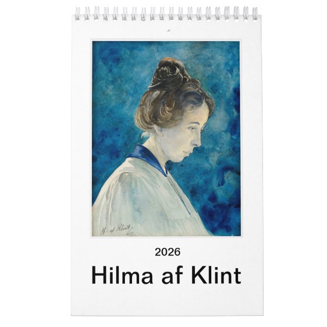 Calendário Hilma af Klint, Pinturas Modernas (Capa)