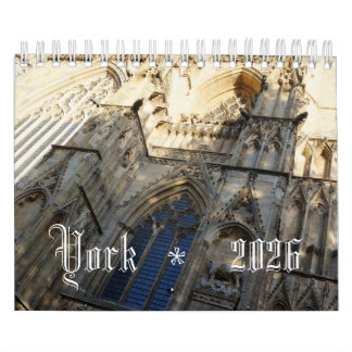 Calendário Historic York 2026