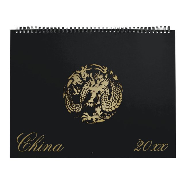 Calendário Histórico da China (Capa)