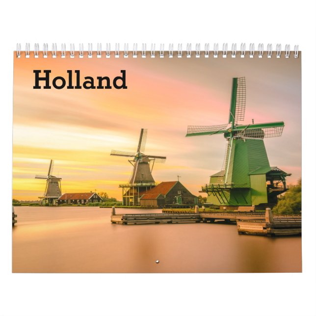 Calendário Holland 2025 (Capa)