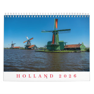 Calendário Holland 2026