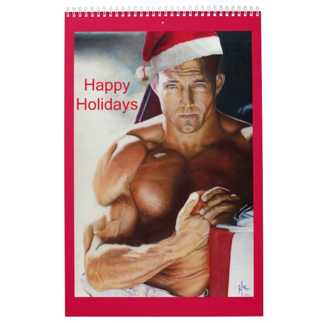 Calendário Homens da arte (Capa)