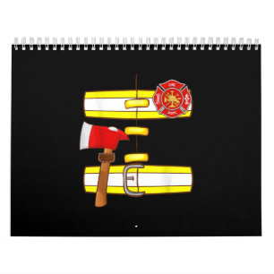 Calendário Homens do Fã Fumadores do Bombeiro Halloween