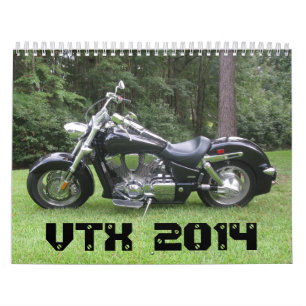 Calendário Honda VTX 2014 #1