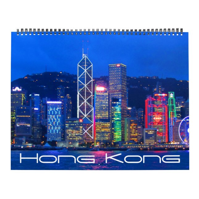Calendário hong kong 2025 grande (Capa)