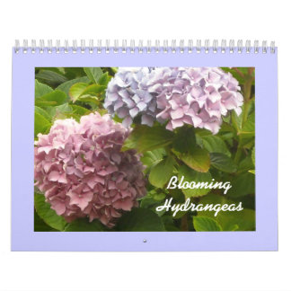 Calendário Hortênsias em Flor