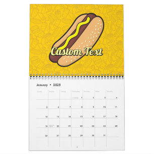 Calendário Hotdog