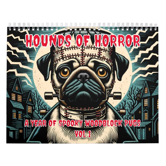 Calendário Hounds of Horror Vol 1 (Capa)