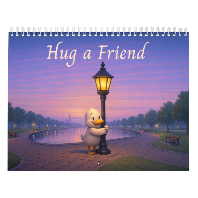 Calendário Hug A Friend (Capa)