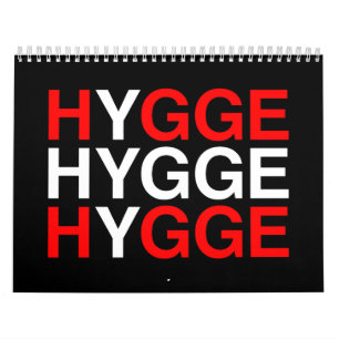 Calendário HYGGE Danish Flag