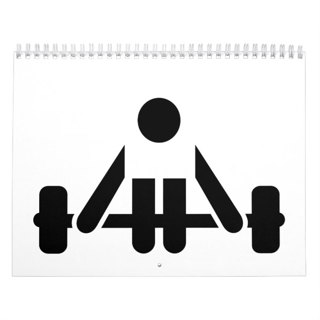 Calendário Ícone de Powerlifting (Capa)