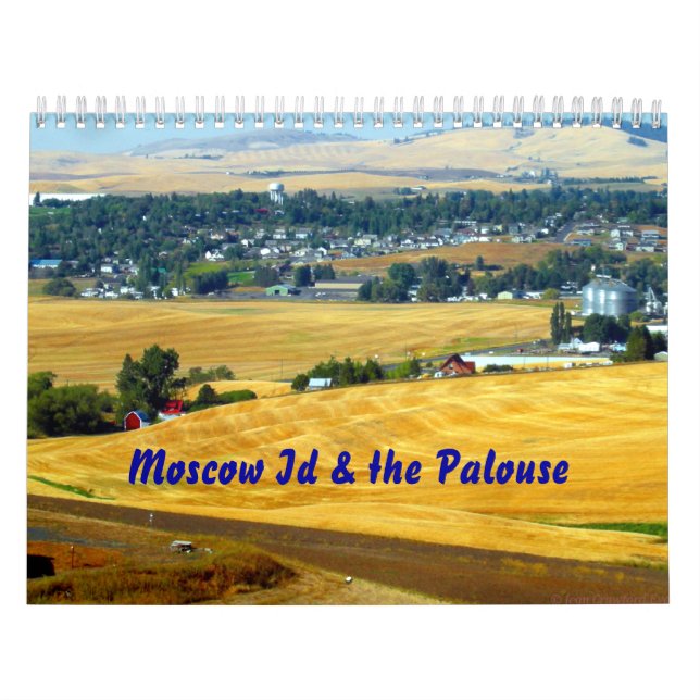 Calendário Id de Moscou e Palouse (Capa)