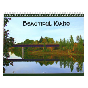Calendário Idaho bonito