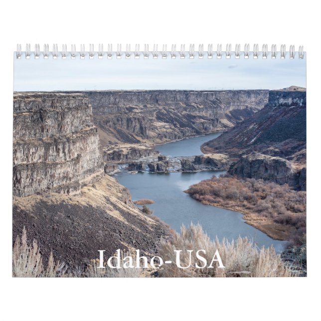 Calendário Idaho-EUA (Capa)