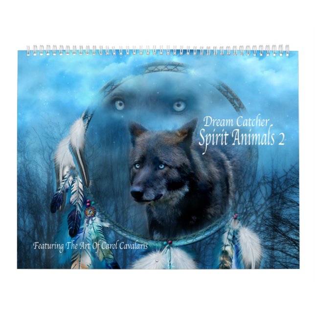 Calendário ideal da arte dos animais 2 do espírito (Capa)
