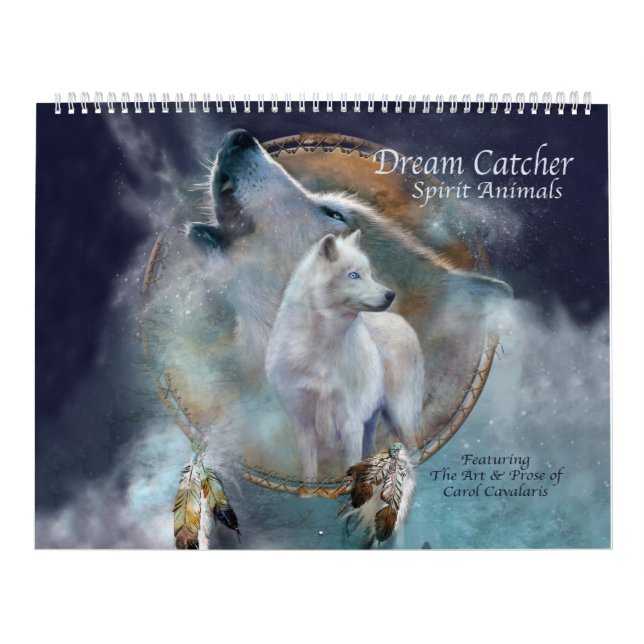 Calendário ideal da arte dos animais do espírito (Capa)