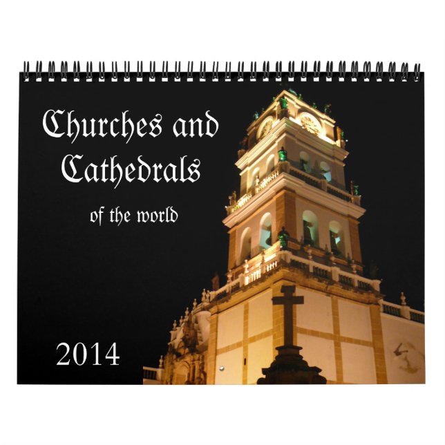 Calendário igrejas 2014 (Capa)
