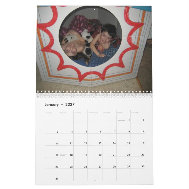 Calendário II de Daniel 2014 (Jan 2027)