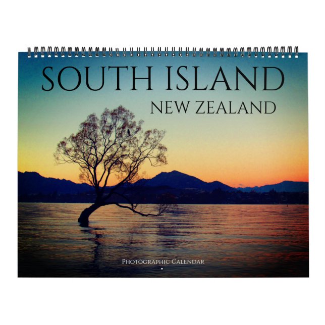 Calendário ilha sul nz 2027 grande (Capa)