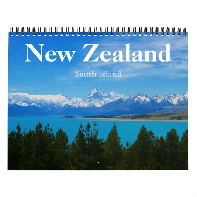 Calendário ilhas do sul da nova zelândia 2026 (Capa)