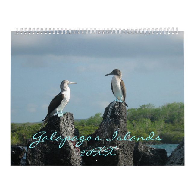 Calendário Ilhas Galápagos (Capa)