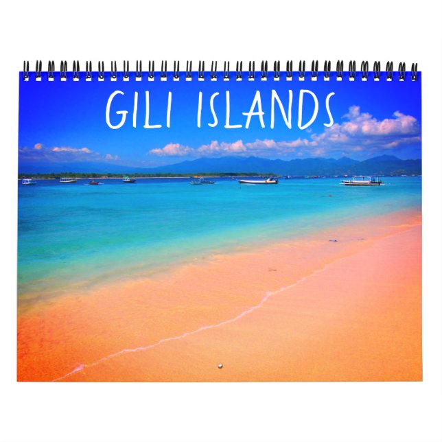 Calendário ilhas gili 2026 (Capa)
