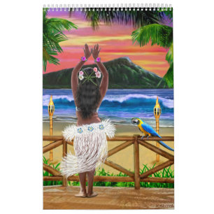 CALENDÁRIO ILHAS PARADISÍACAS TROPICAIS