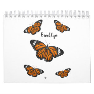 Calendário Ilustração de desenho animado animal
