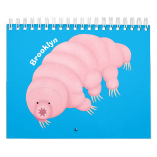 Calendário Ilustração de desenho animado animal