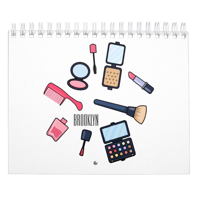 Calendário Ilustração de desenho do Home Appliance (Capa)