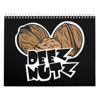 Calendário Ilustração engraçada de Deez Nutz