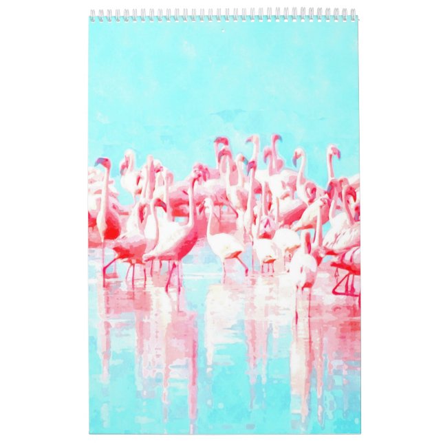 Calendário Ilustração tropical (Capa)