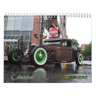 Calendário Imagens da feira automóvel da fotografia do
