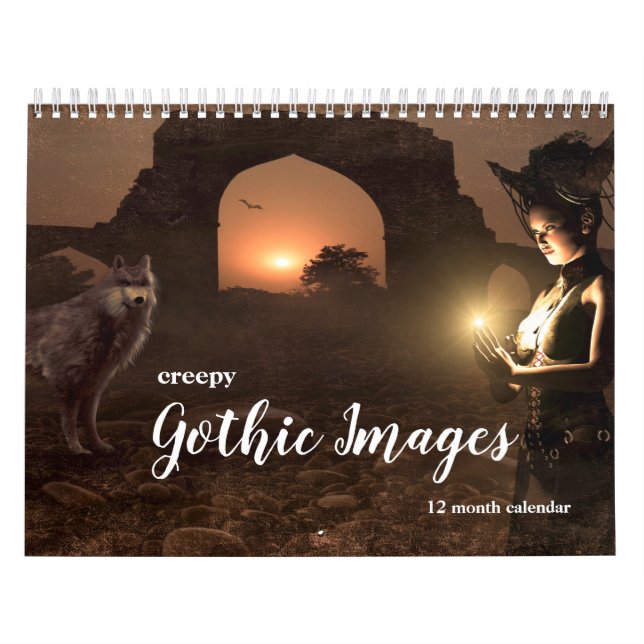 Calendário Imagens Góticas Cerrantes 2026 (Capa)