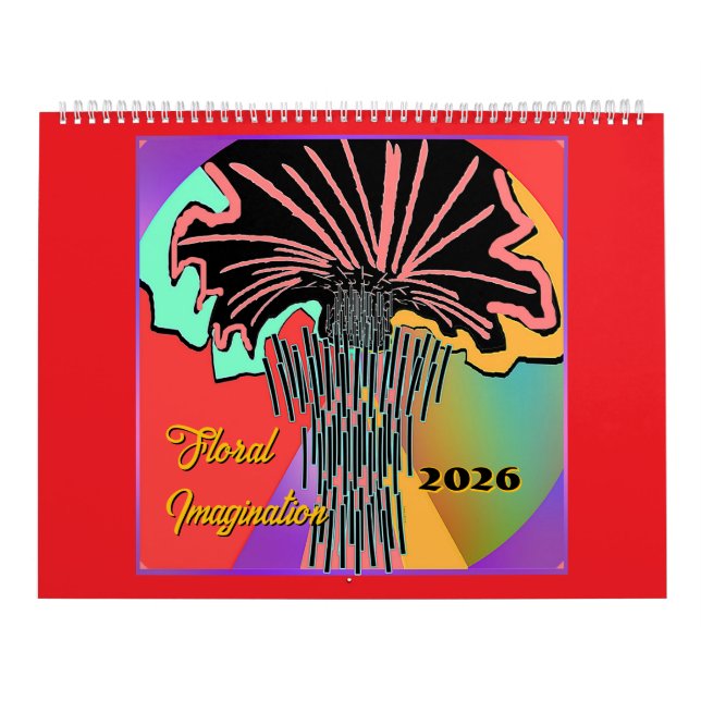 Calendário Imaginação Floral (Capa)