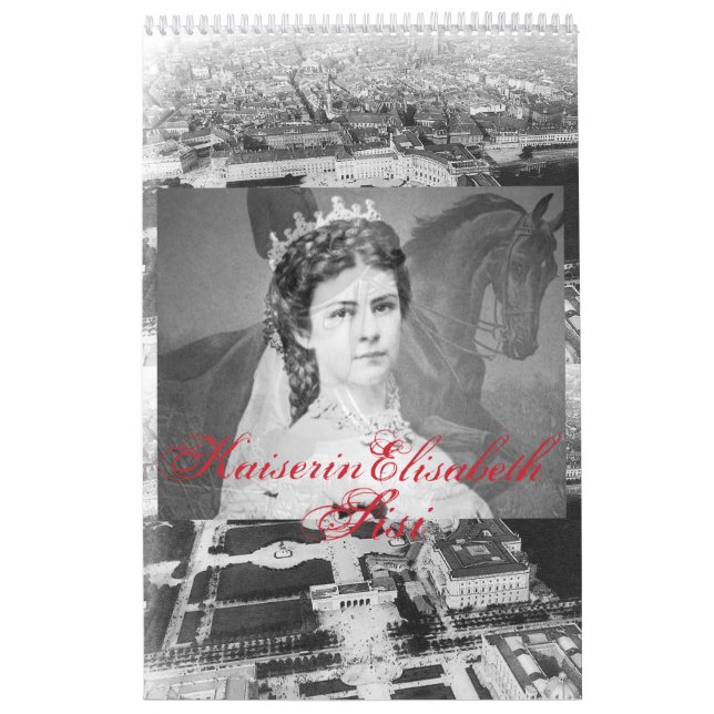 Calendário Imperatriz Elisabeth de Áustria - Sisi (Capa)