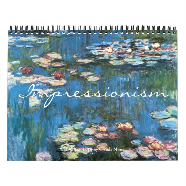Calendário Impressionismo de Impressionismo de Impressionismo (Capa)