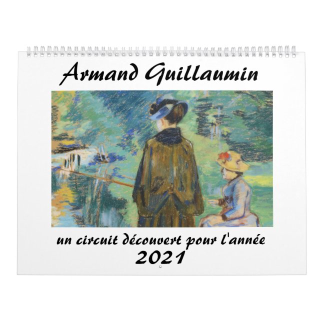 Calendário Impressionista de Arte - Armand Guillau (Capa)