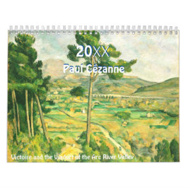 Calendário Impressionistas do Paul CézanneCalendar