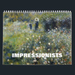 Calendário Impressionistas - Pinturas de obras-primas<br><div class="desc">Pinturas impressionistas por Mestrados de Arte Clássica</div>