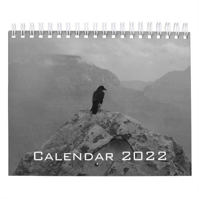 Calendário Impresso de 2022 para a Vida Selvagem e (Capa)