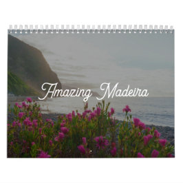 Calendário Incrível Madeira Portugal Paisagístico