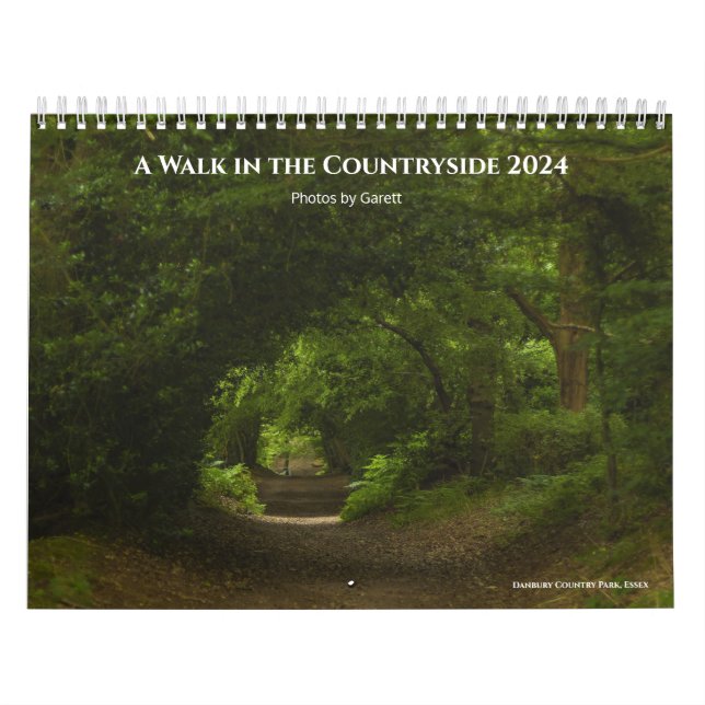 Calendário Inglês Countryside 2024 (Capa)