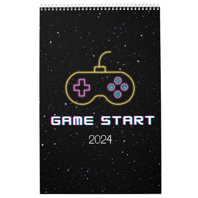 Calendário Início do Jogo 2024 (Capa)