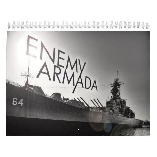 Calendário inimigo 2014 da armada (Capa)