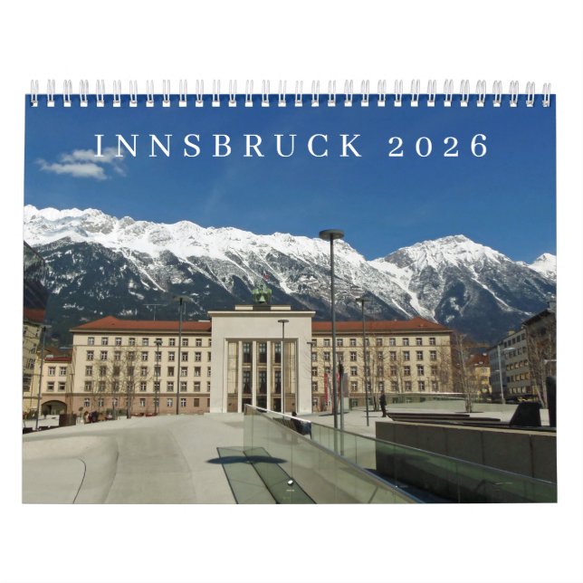 Calendário Innsbruck 2026 (Capa)